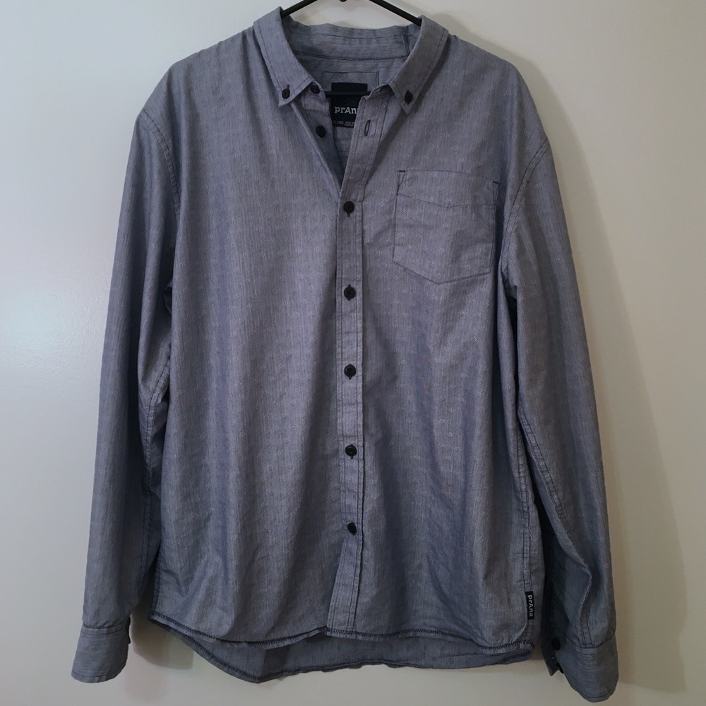 Men's prAna Button Down Shirt